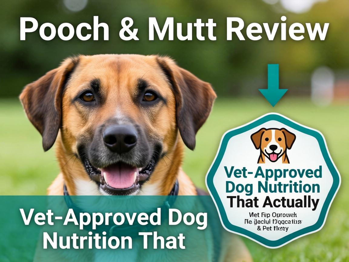 Pooch & Mutt Review: Vet-Approved Dog Nutrition That Actually